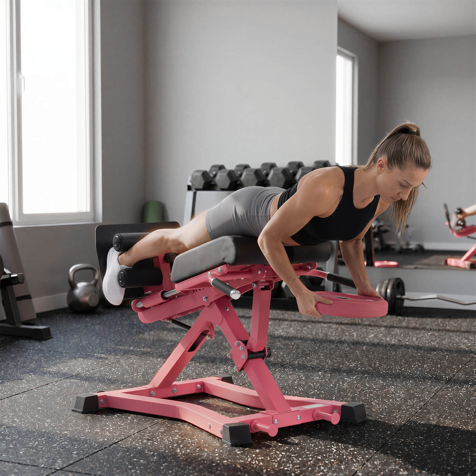RitFit BE01 Adjustable Back Extension Machine for Home and Gym - Image 6