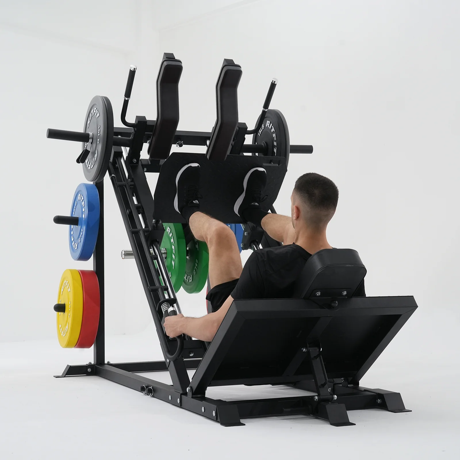 RitFit GAZELLE PRO 3-in-1 Leg Press & Hack Squat Machine Set - Image 8