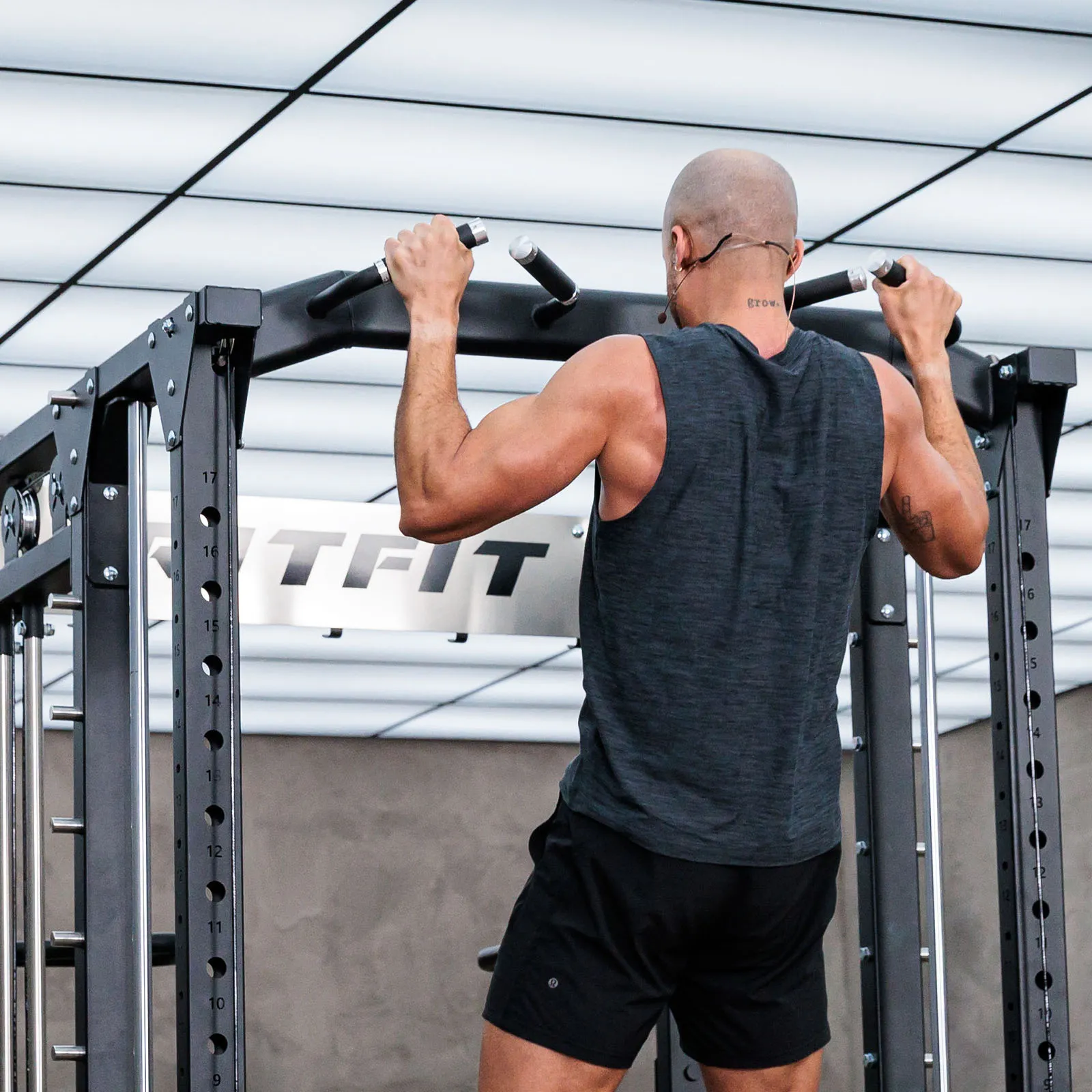 RitFit Buffalo Wild Smith Machine with Adjustable Dual Cable System - Image 4