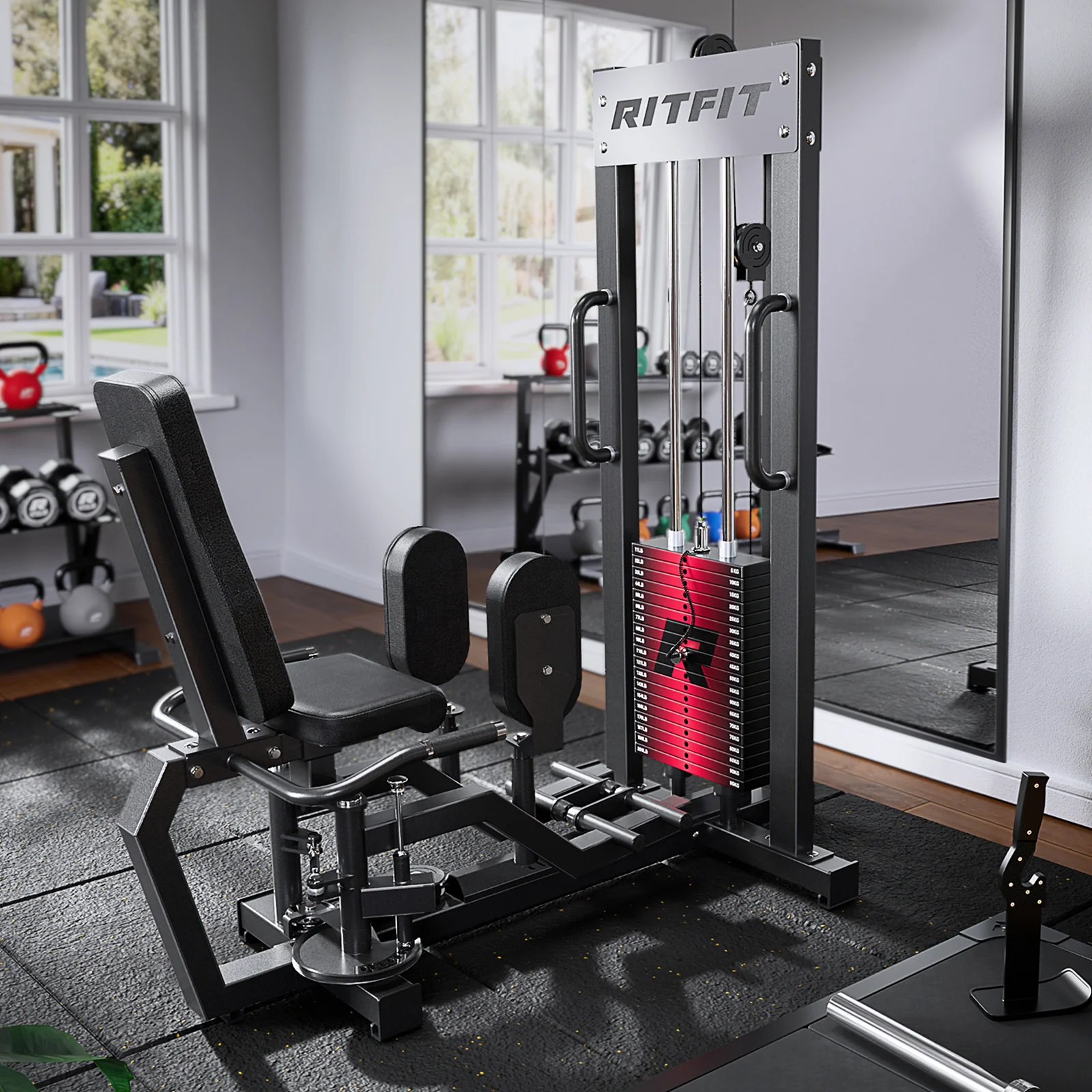 RitFit Panther Home Hip Abductor and Adductor Machine - Image 2