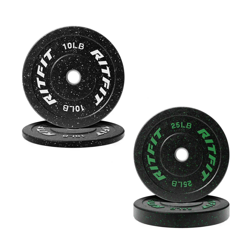 RitFit Fleck Olympic Bumper Weight Plates - 2-Inch - Image 19