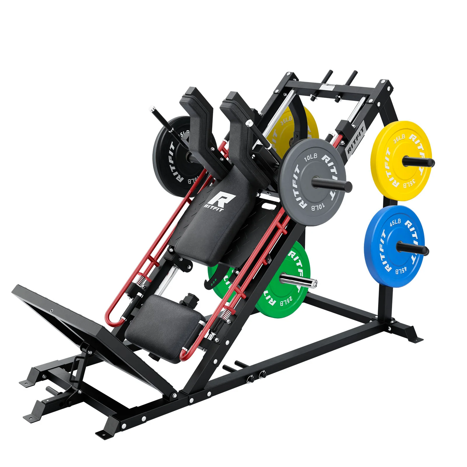 RitFit GAZELLE PRO 3-in-1 Leg Press & Hack Squat Machine Set - Image 17