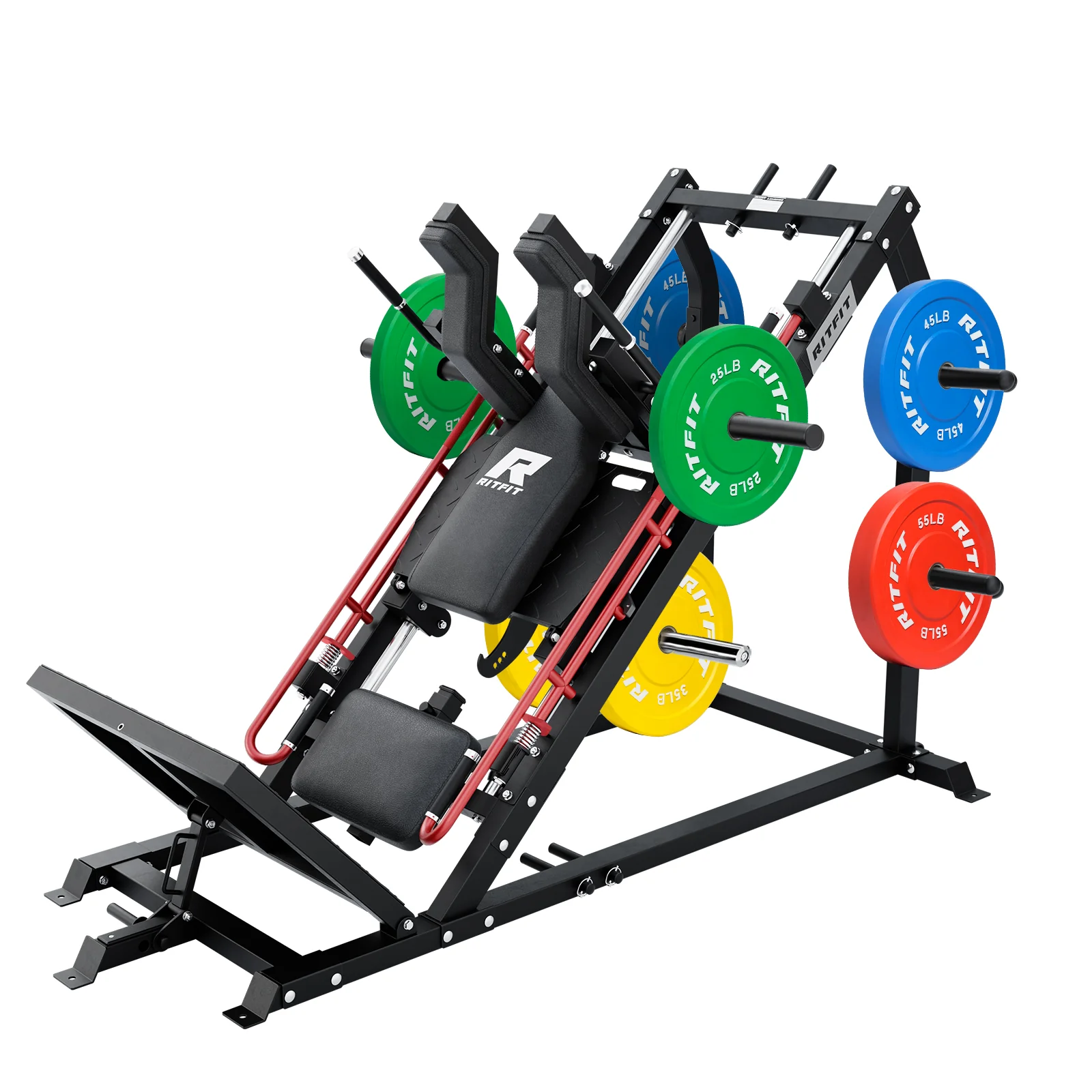 RitFit GAZELLE PRO 3-in-1 Leg Press & Hack Squat Machine Set - Image 19