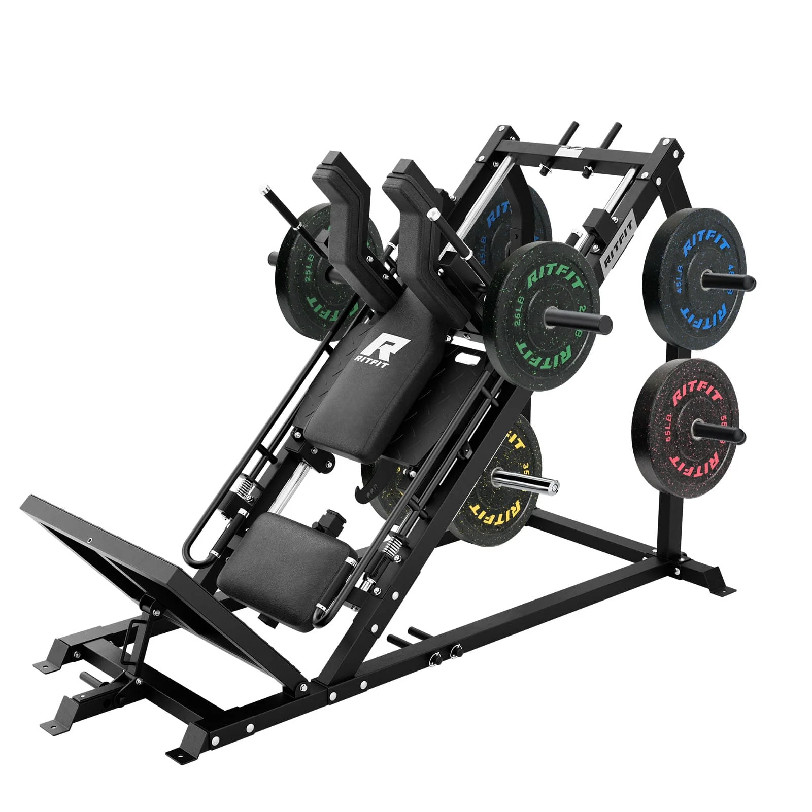 RitFit GAZELLE PRO 3-in-1 Leg Press & Hack Squat Machine Set - Image 24