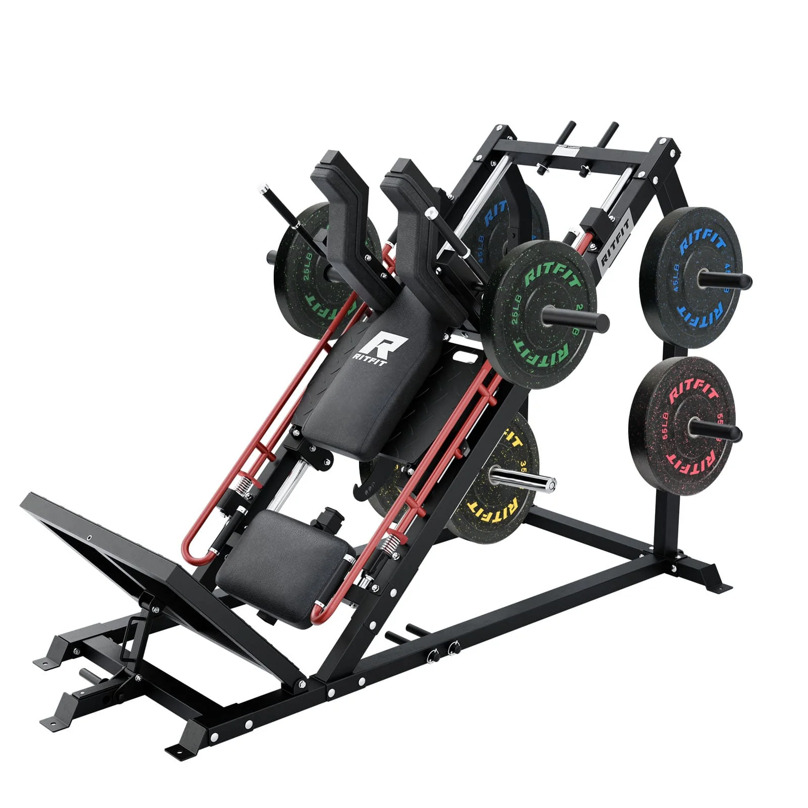 RitFit GAZELLE PRO 3-in-1 Leg Press & Hack Squat Machine Set - Image 25