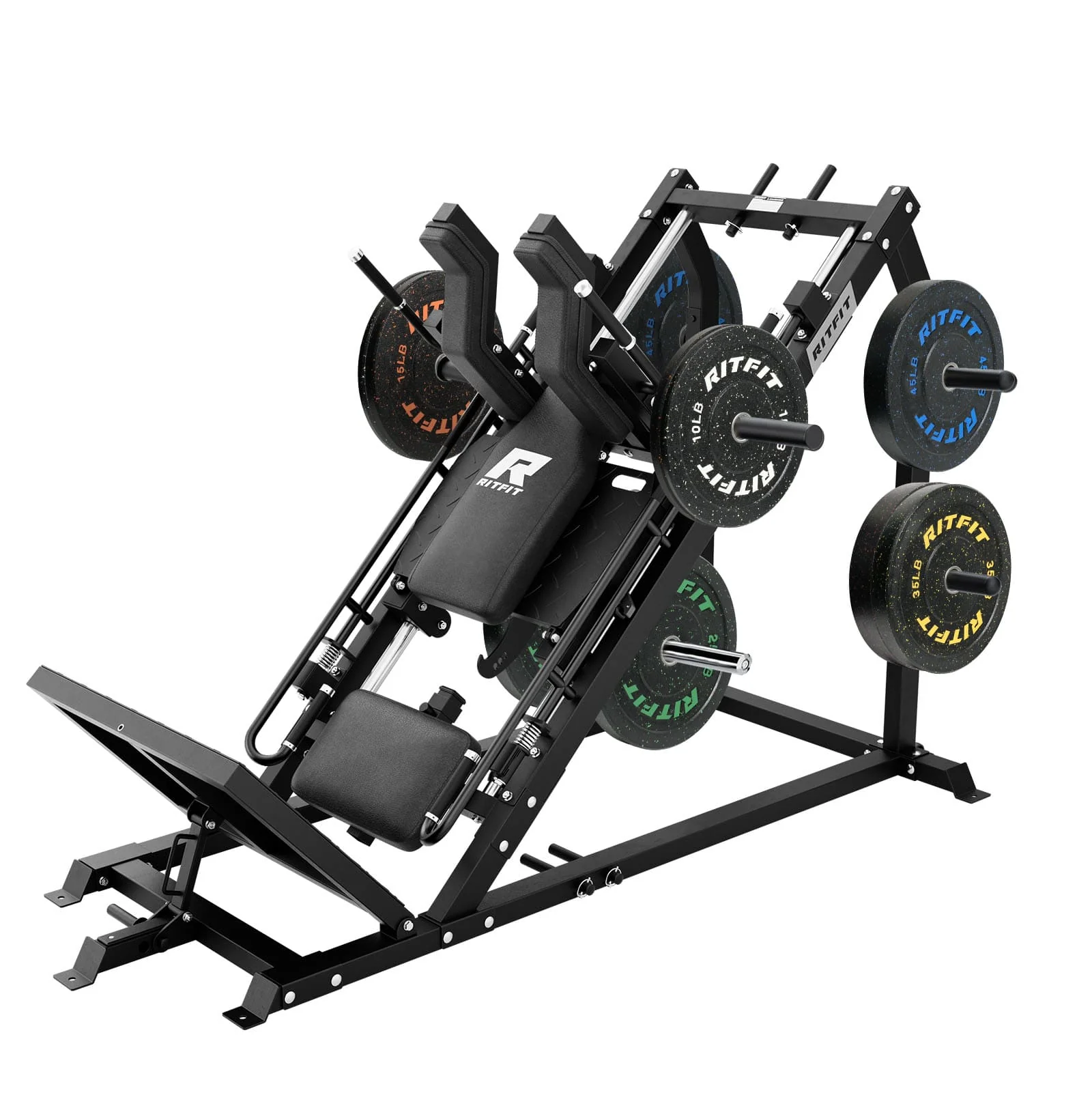 RitFit GAZELLE PRO 3-in-1 Leg Press & Hack Squat Machine Set - Image 26