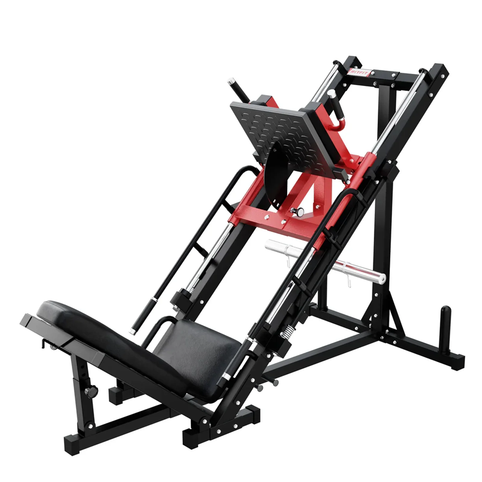 RitFit BLP01 45 Degree 3-In-1 Leg Press Hack Squat and Calf Raise Machine - Image 13